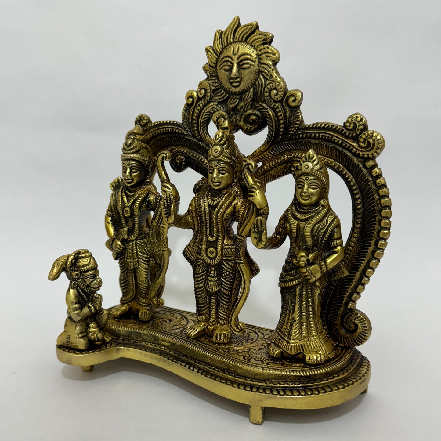 Brass Superfine Ram Darbar (7")