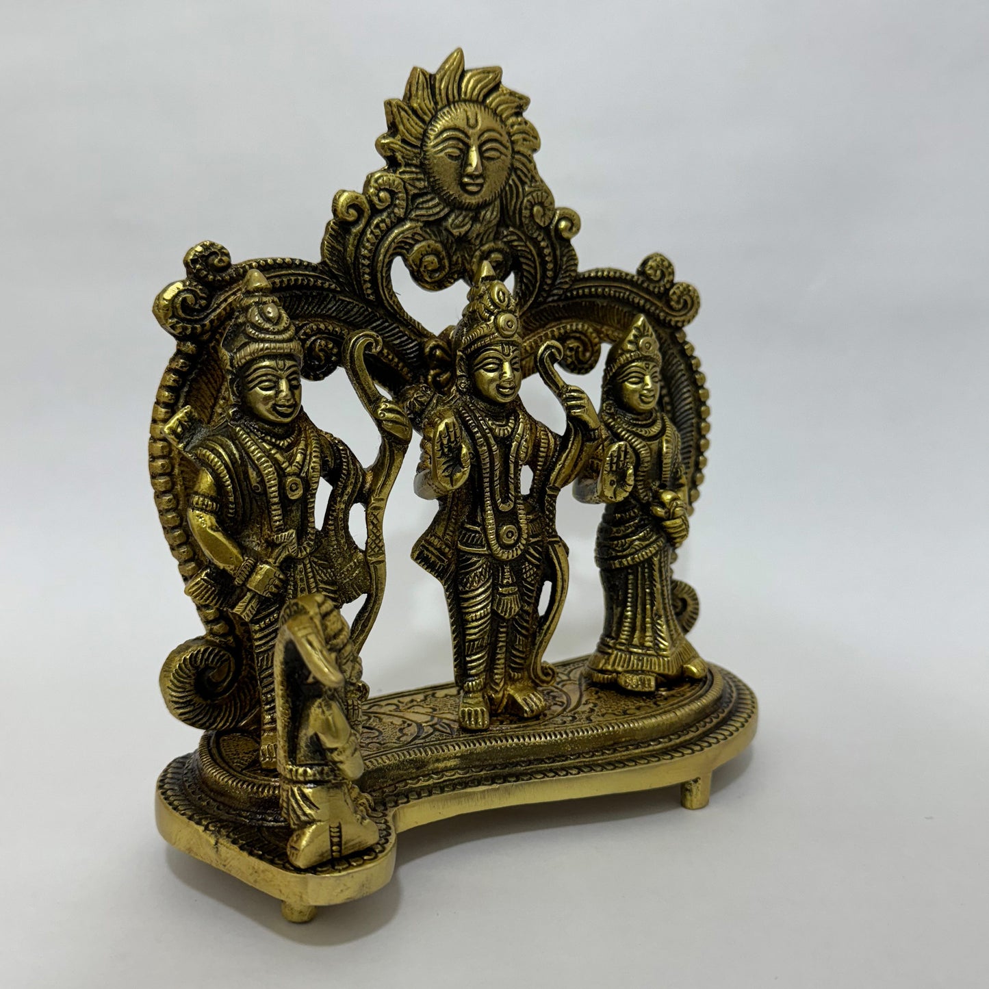 Brass Superfine Ram Darbar (7")