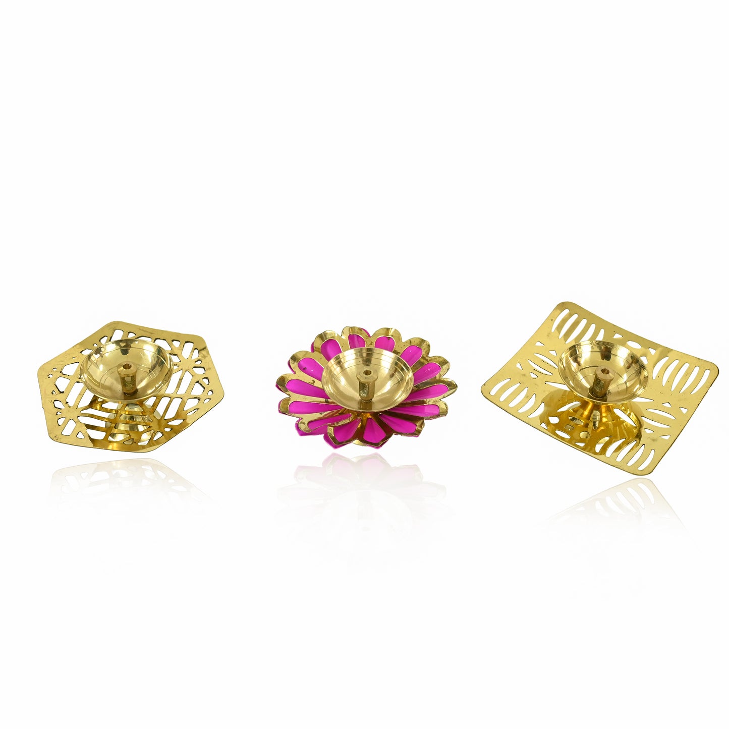 3 Piece of Brass Diya