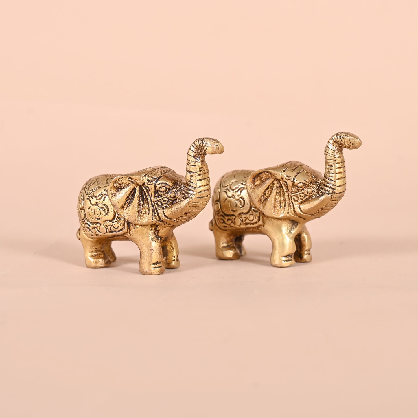 Brass Handcrafted Elephant Showpiece