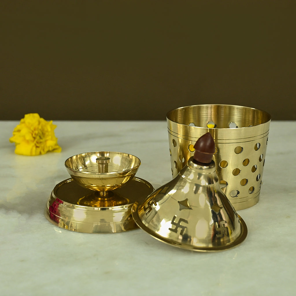 Brass Oil Lamp Diya