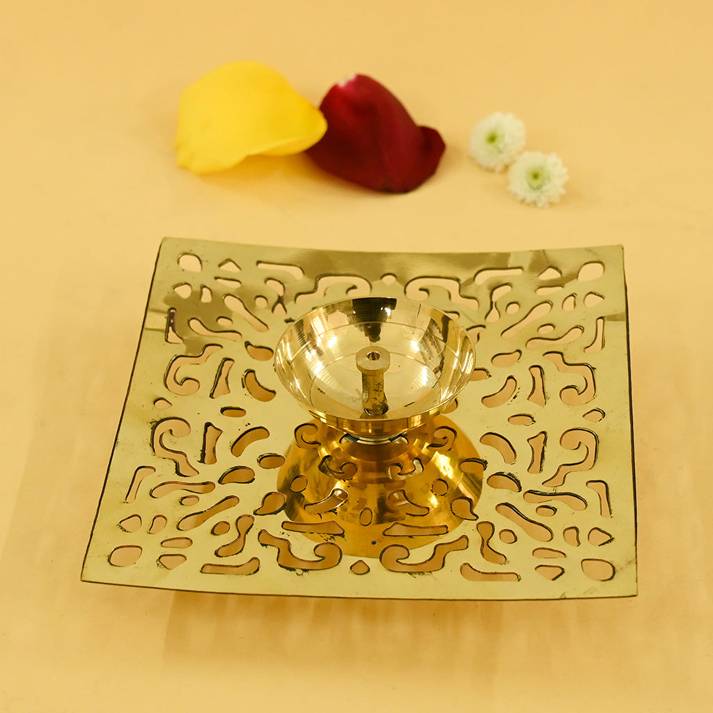 Brass Handcrafted Modern Diya