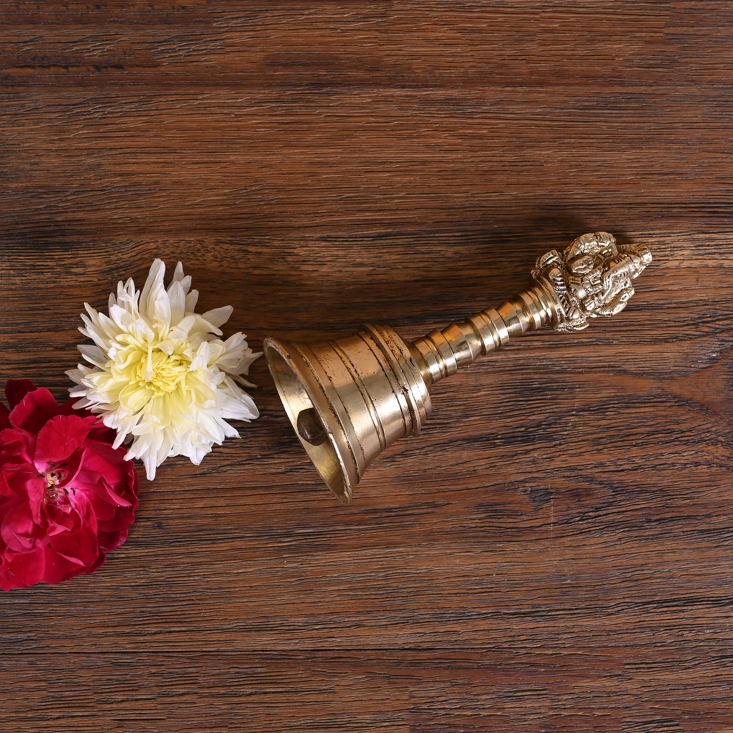 Brass Ganesh Pooja Ghanti ( 5" )
