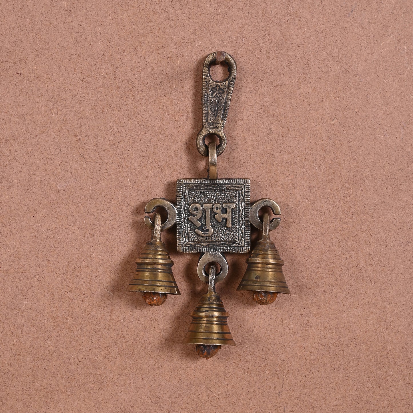 Brass Wall Hanging 'Shubh' ( 7" )