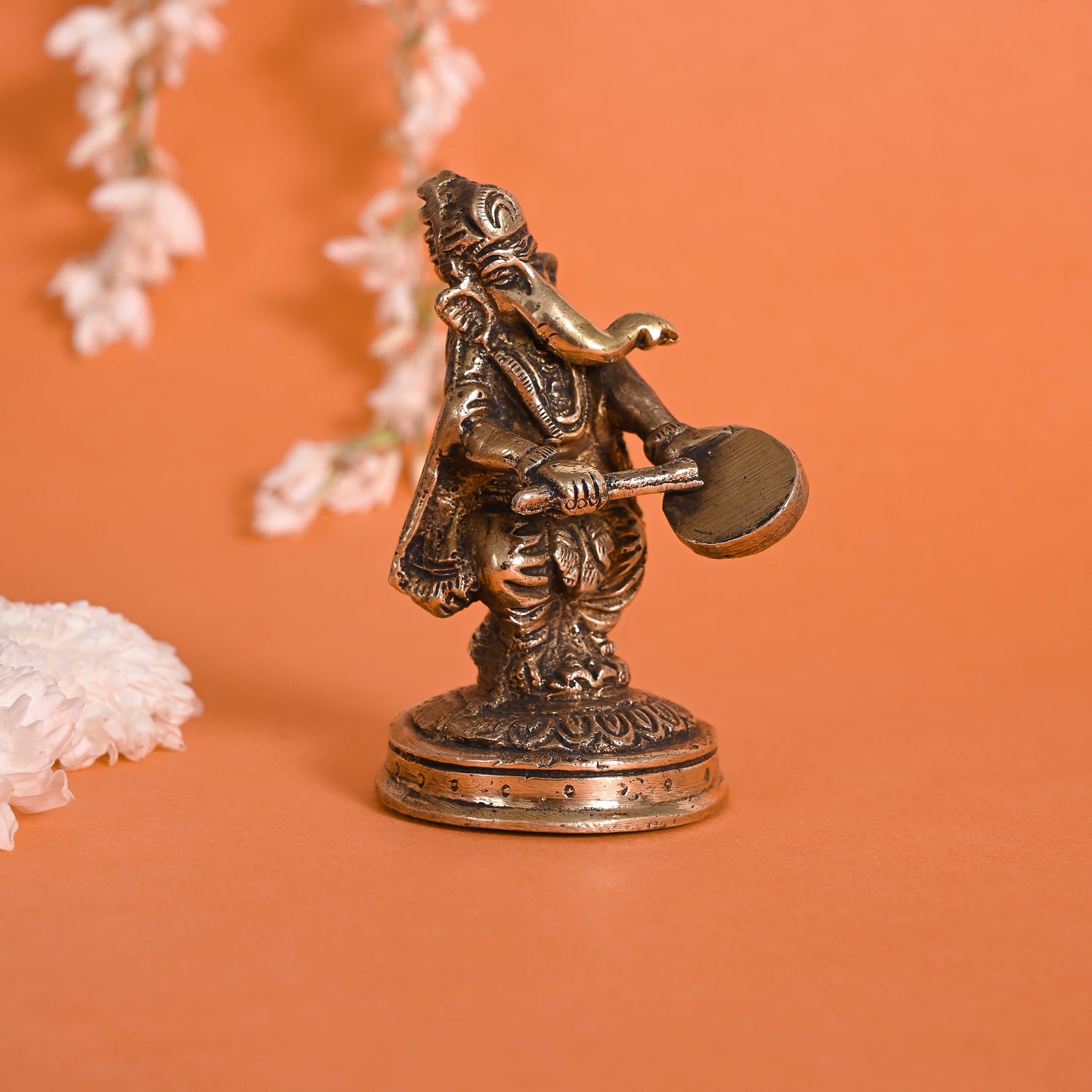 Dancing Lord Ganesha Murti (7.5")