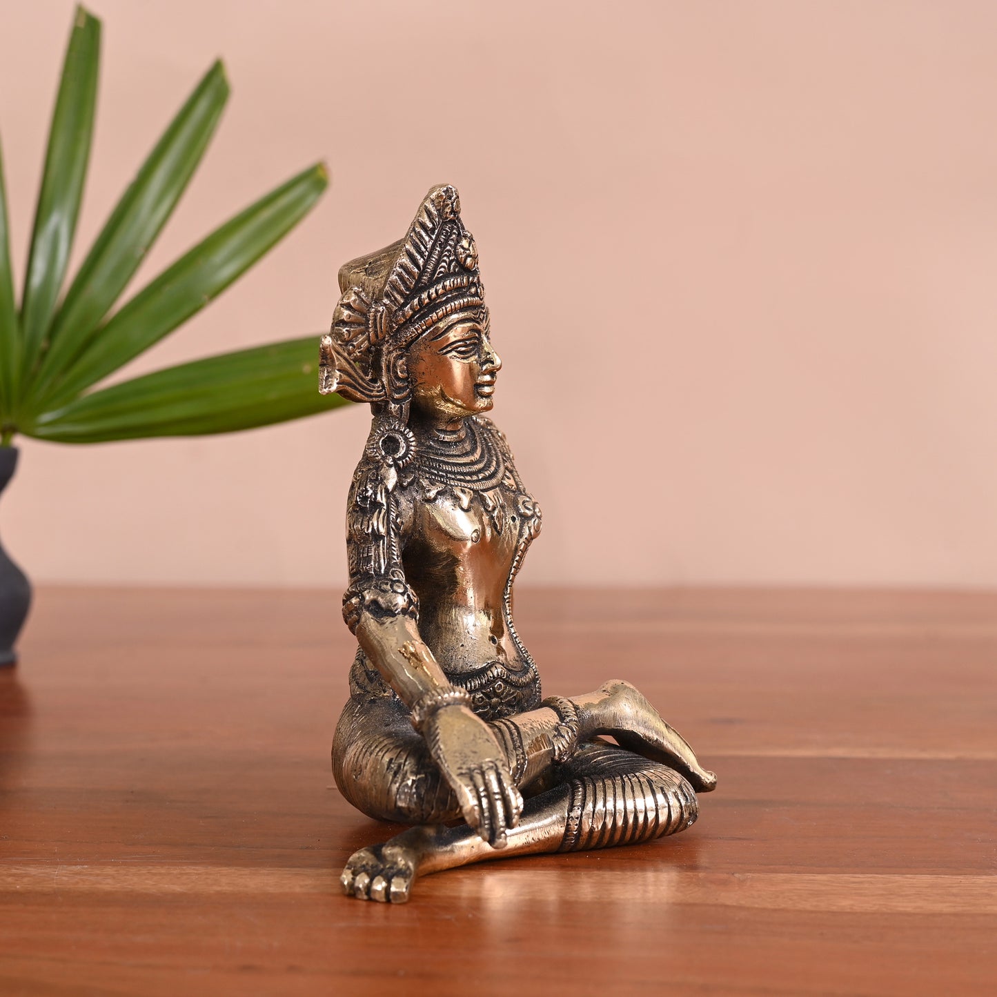 Brass Indra Dev ( 6" )