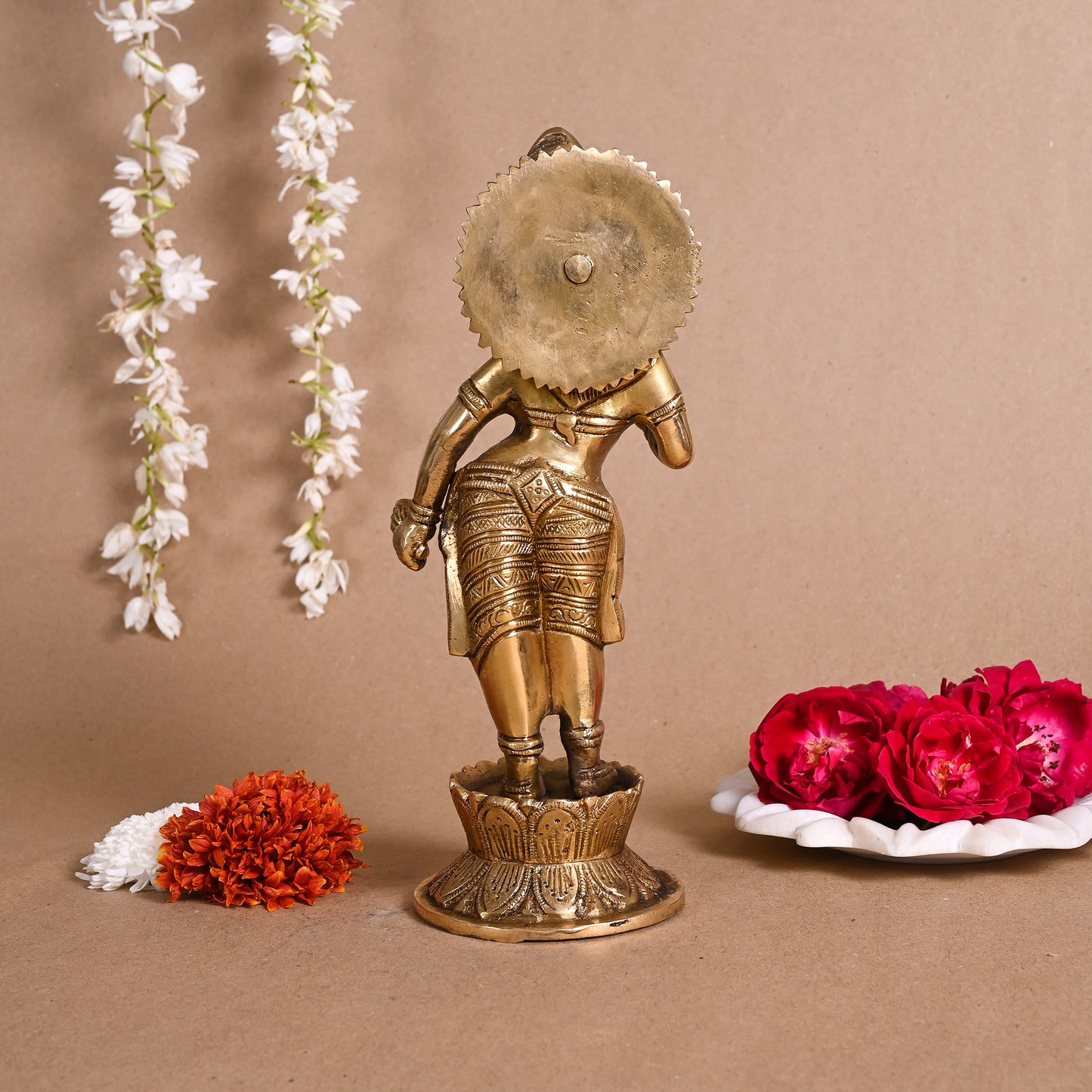 Brass Lakshmi Devi Idols ( 6" )