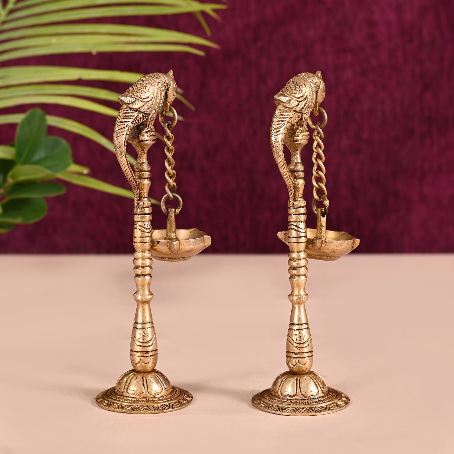 Braas Parrot Hanging Diyas S/2 (7.5")