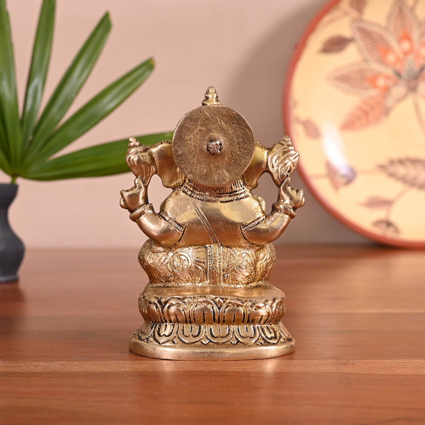 Brass Ganesha Statue (5.5")