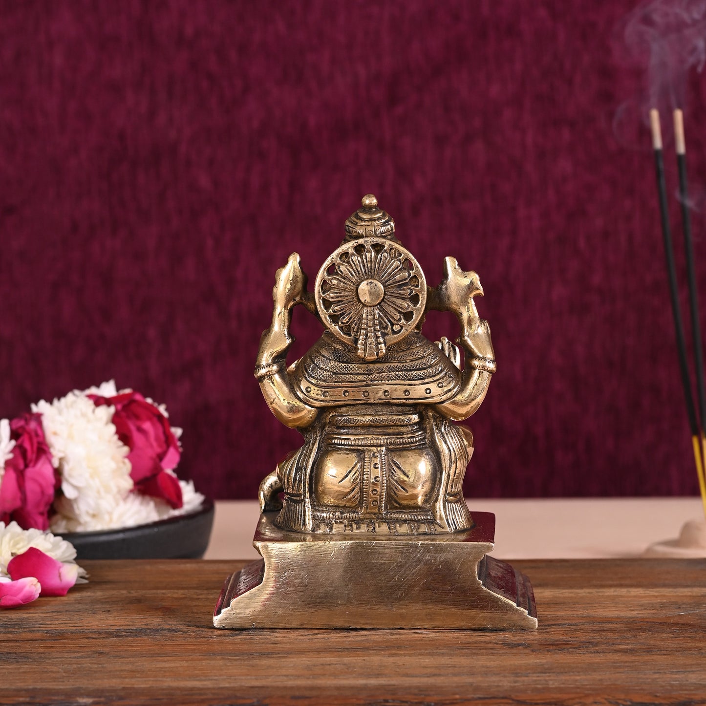 Brass Pooja Ganesh Idol (5.5")