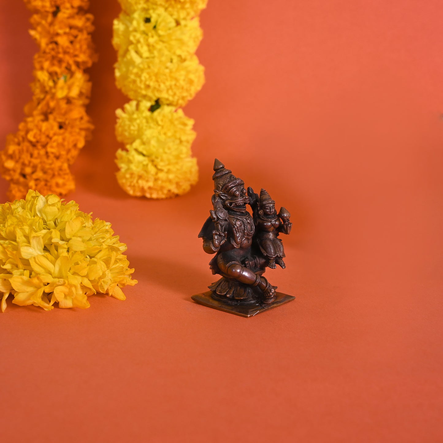 Copper Lakshmi Narayan (3" )