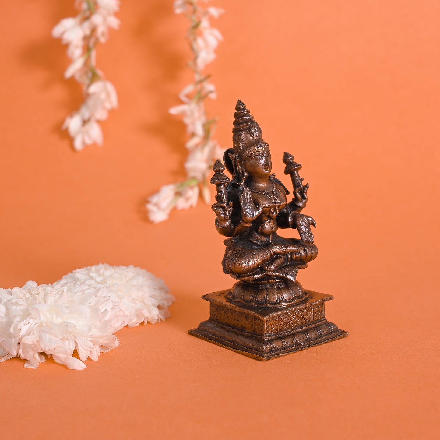 Copper Lakshmi ( 4" )