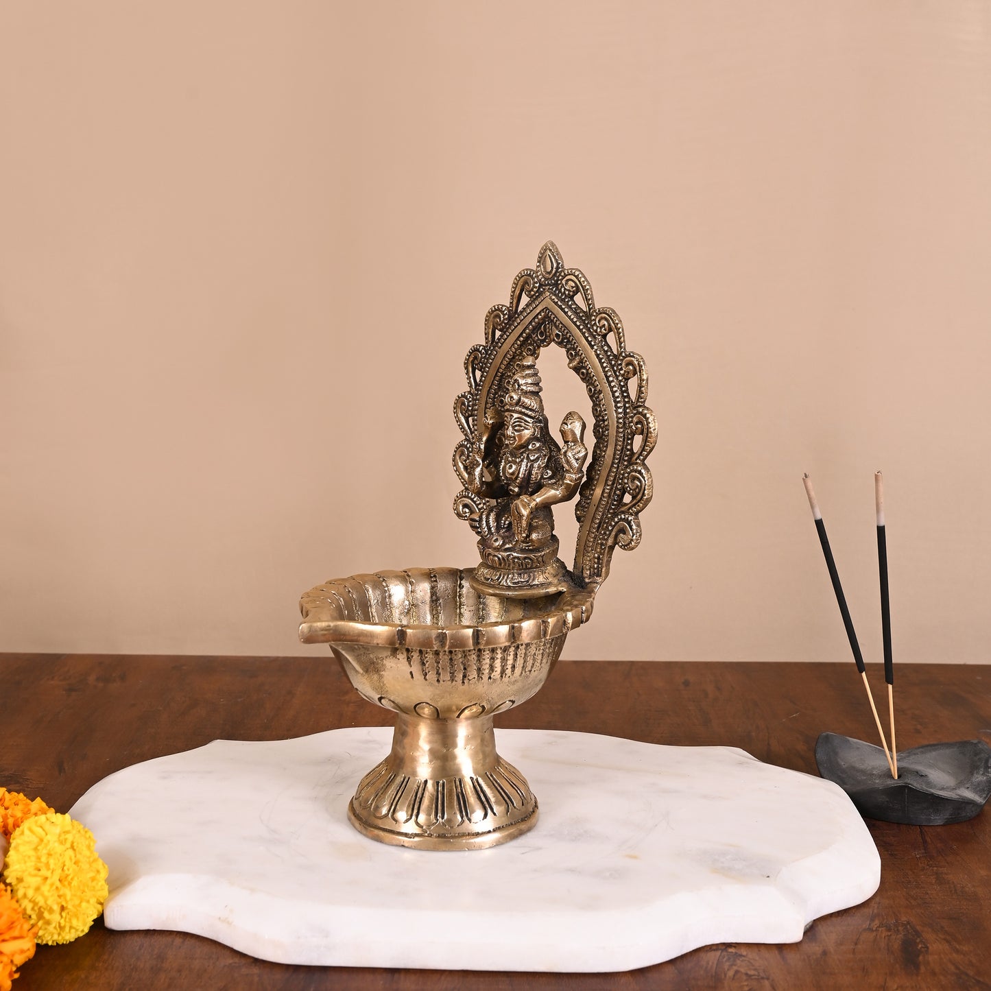 Brass Decorative Diya (6")