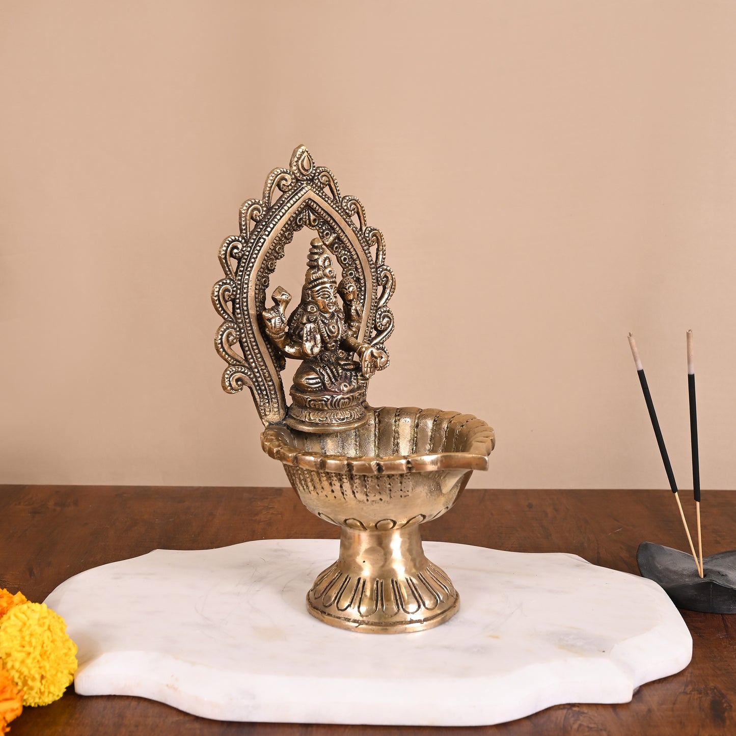 Brass Decorative Diya (6")