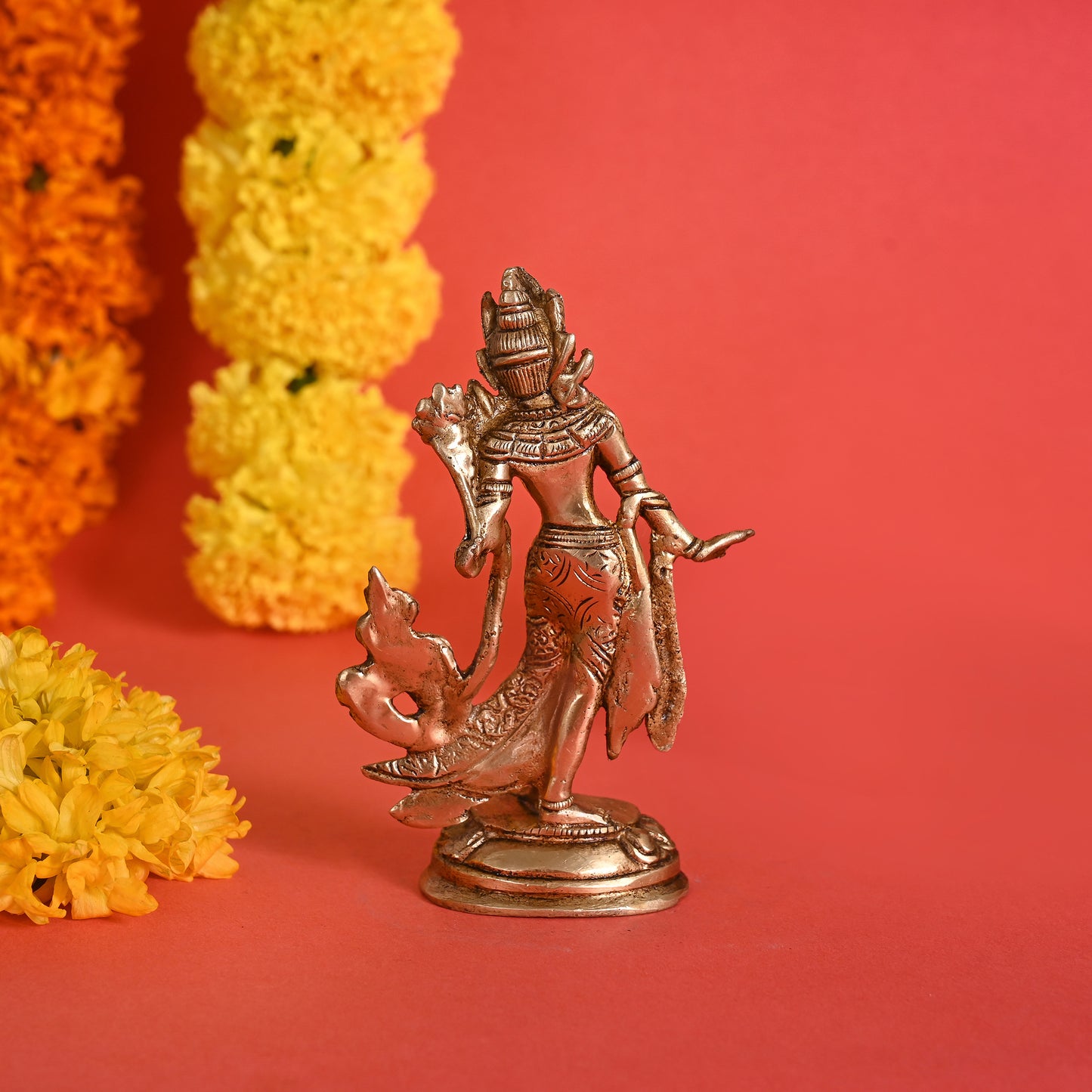 Brass Godess Tara ( 5" )