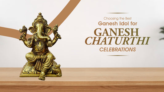 Brass Ganesh Idol