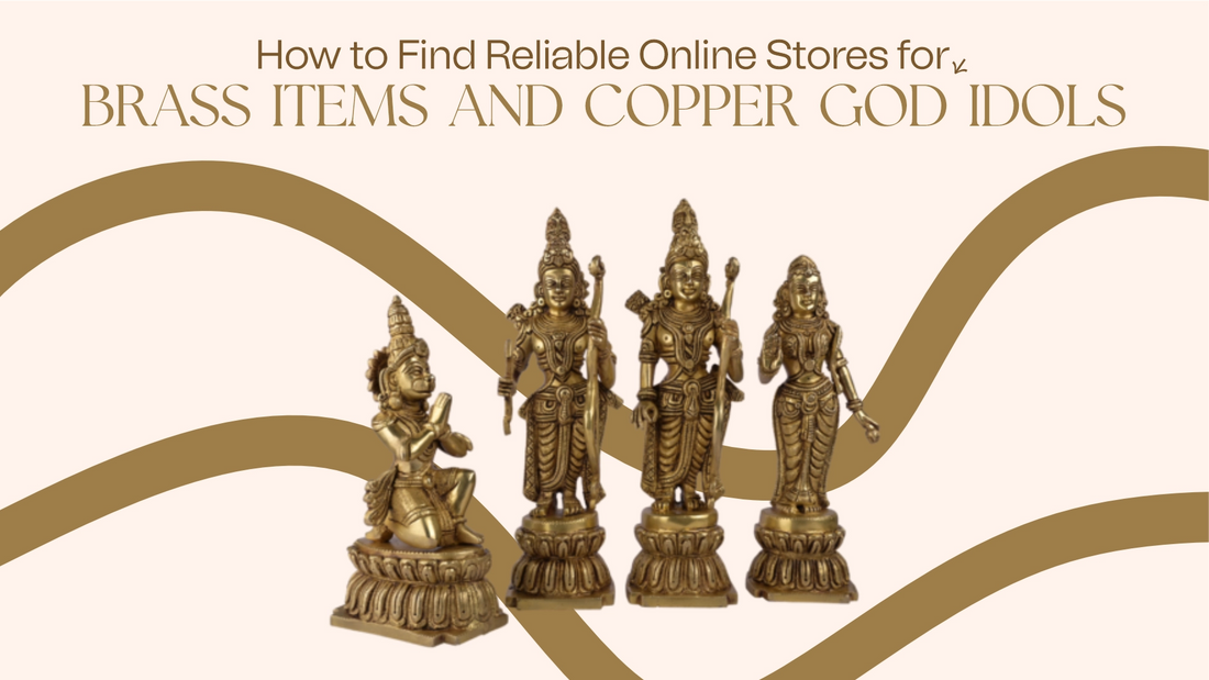 brass god idols