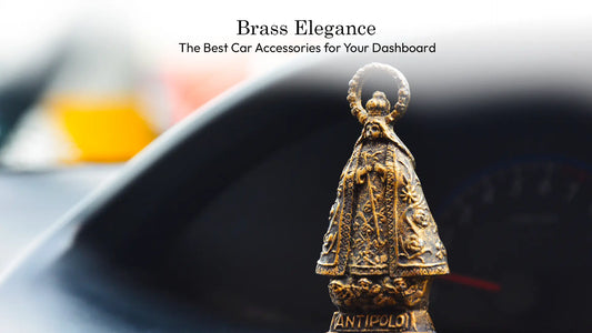  brass car dashboard accessories 