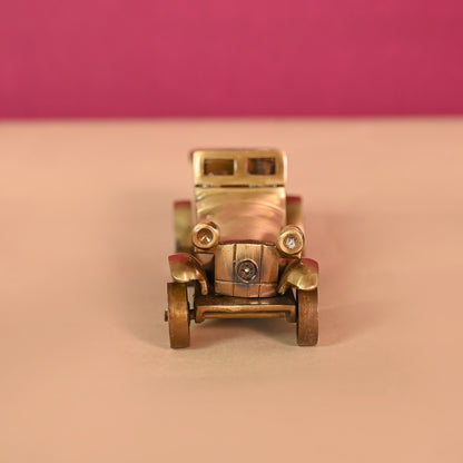 Brass Roofless Vintage Motor Car Showpiece