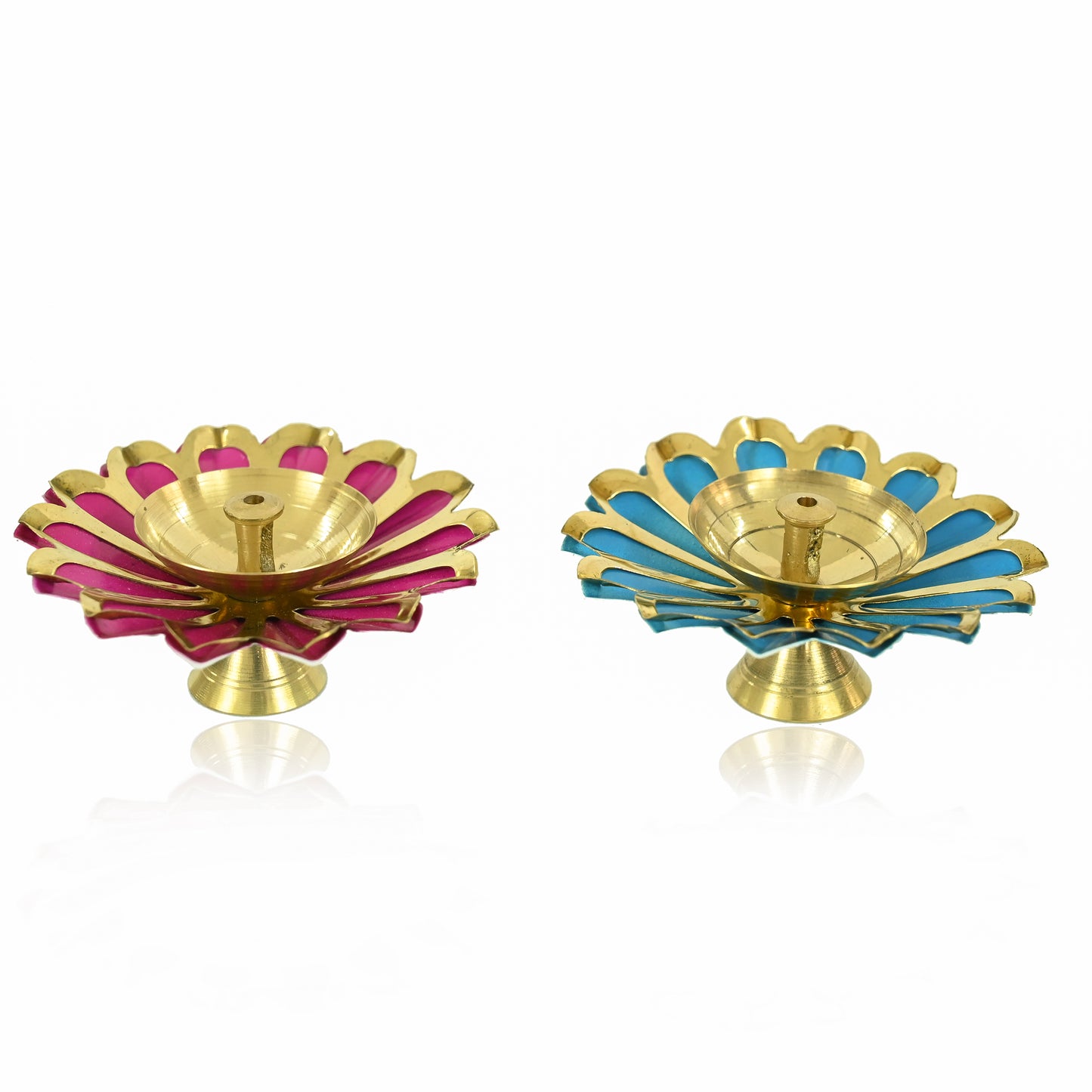 2 Piece of Brass Diya