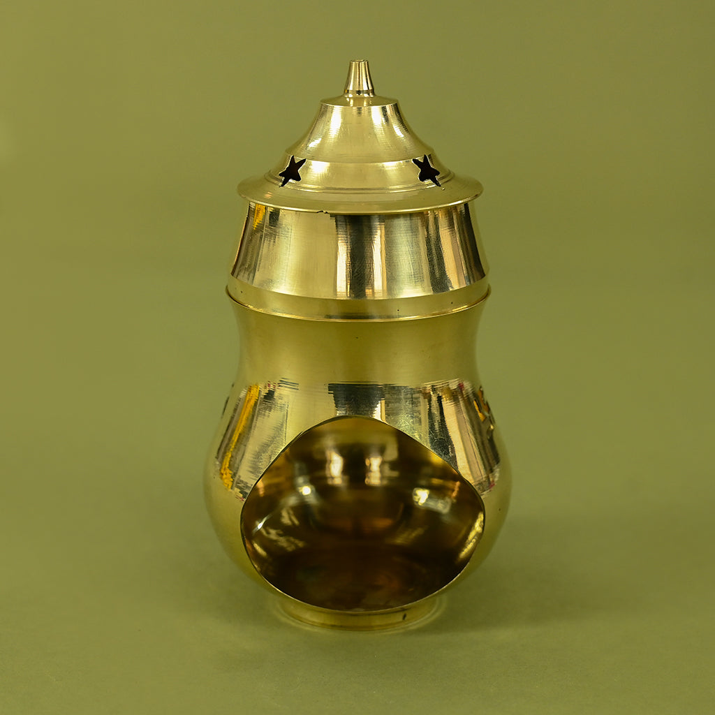 Brass Diffuser Diya for Camphor