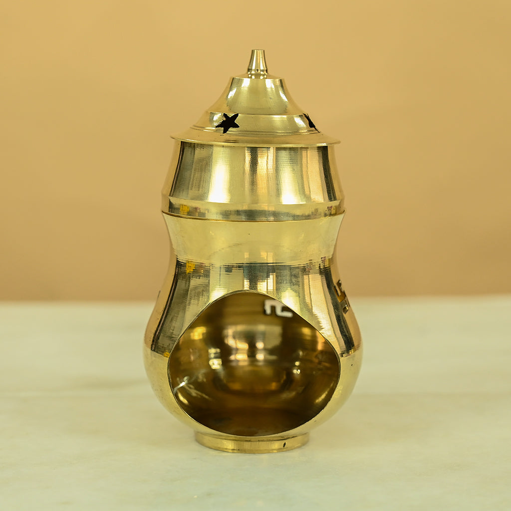 Brass Diffuser Diya for Camphor