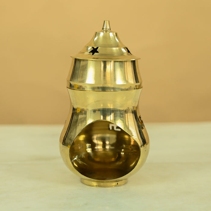 Brass Diffuser Diya for Camphor