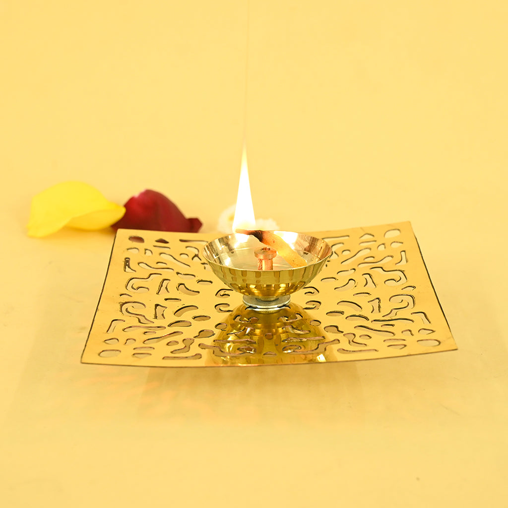 Brass Handcrafted Modern Diya