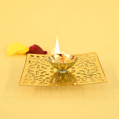 Brass Handcrafted Modern Diya