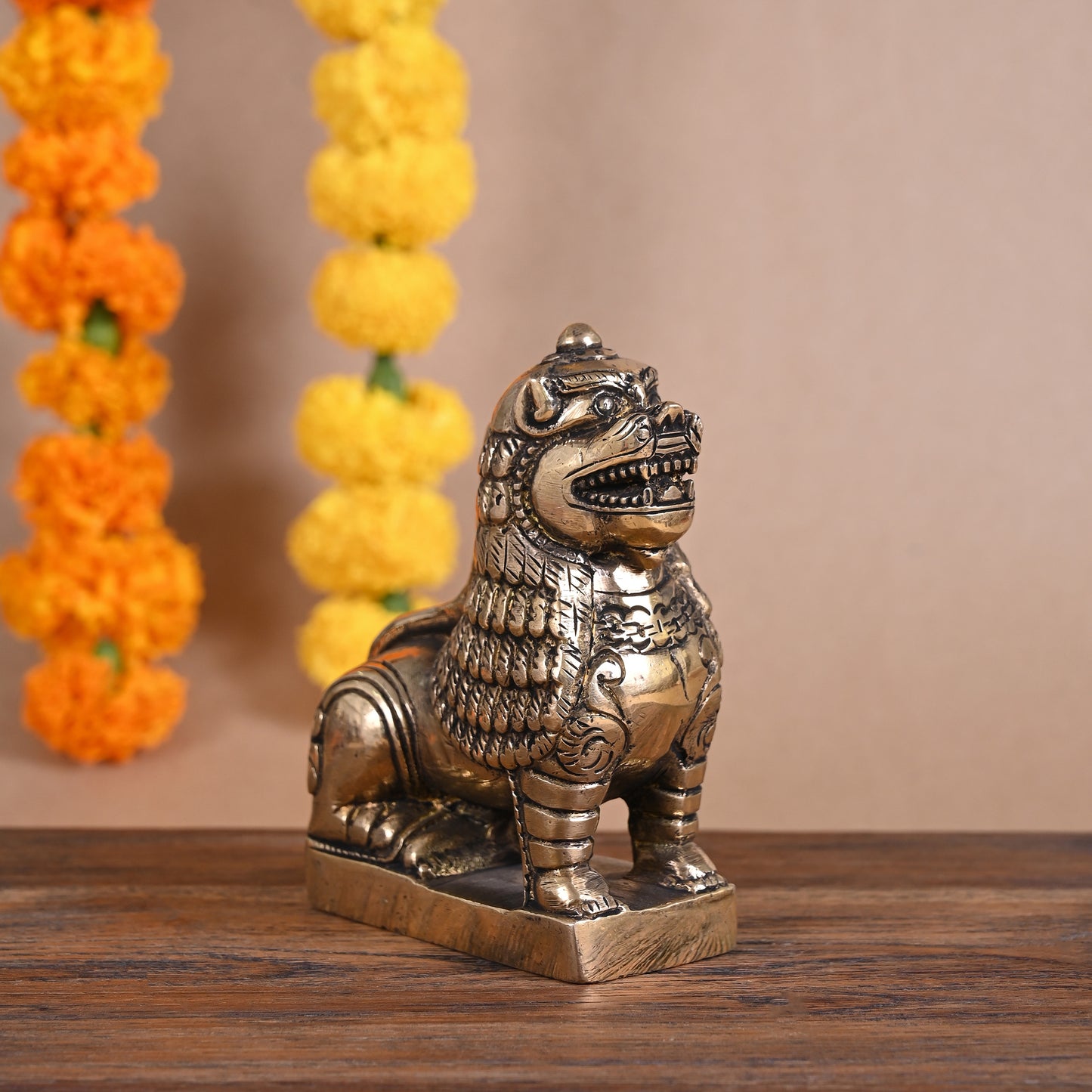 Brass Lion ( 5" )