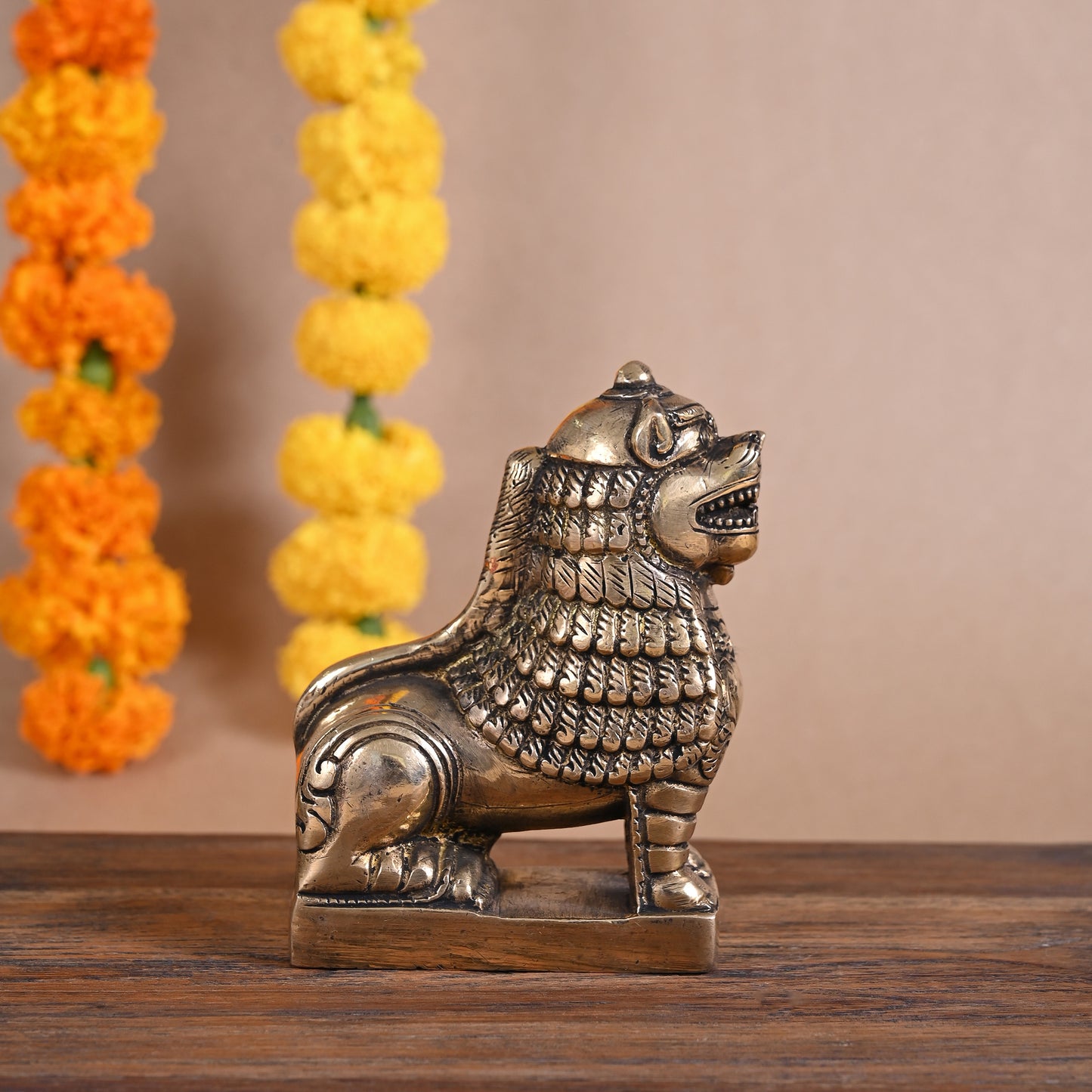 Brass Lion ( 5" )