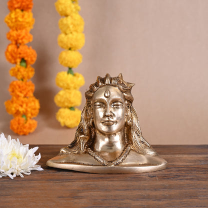 Lord Shiva Brass Statue (3.5")