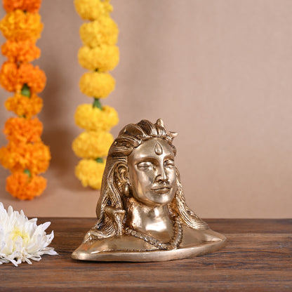 Lord Shiva Brass Statue (3.5")