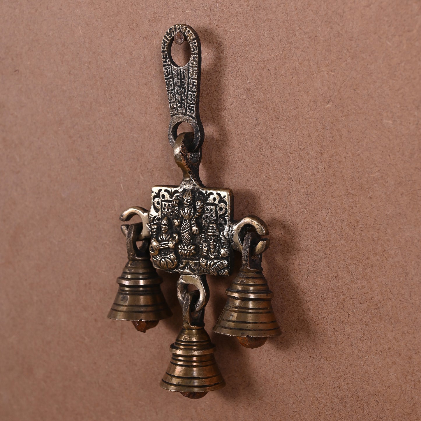 Brass Wall Hanging 'Shubh' ( 7" )