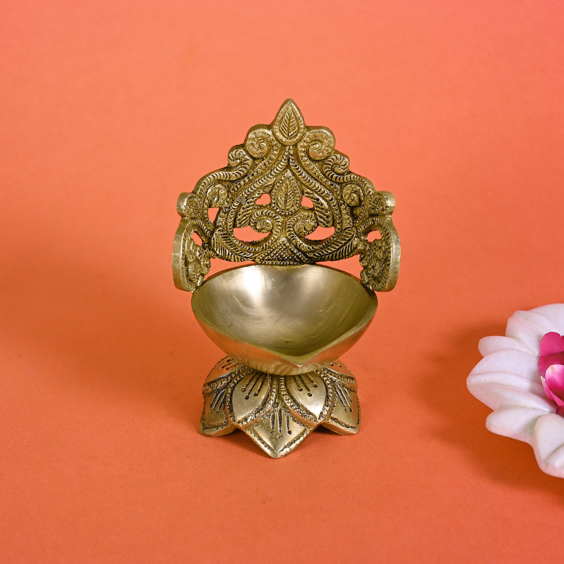 Small Brass Diya ( 5" )