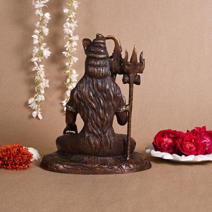 Brass Shiva Statue ( 10" )