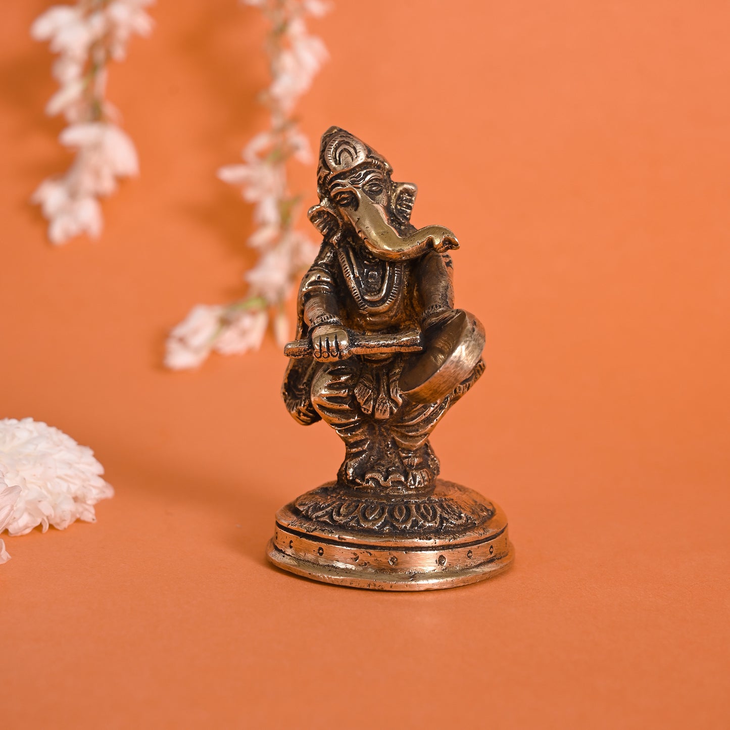 Dancing Lord Ganesha Murti (7.5")