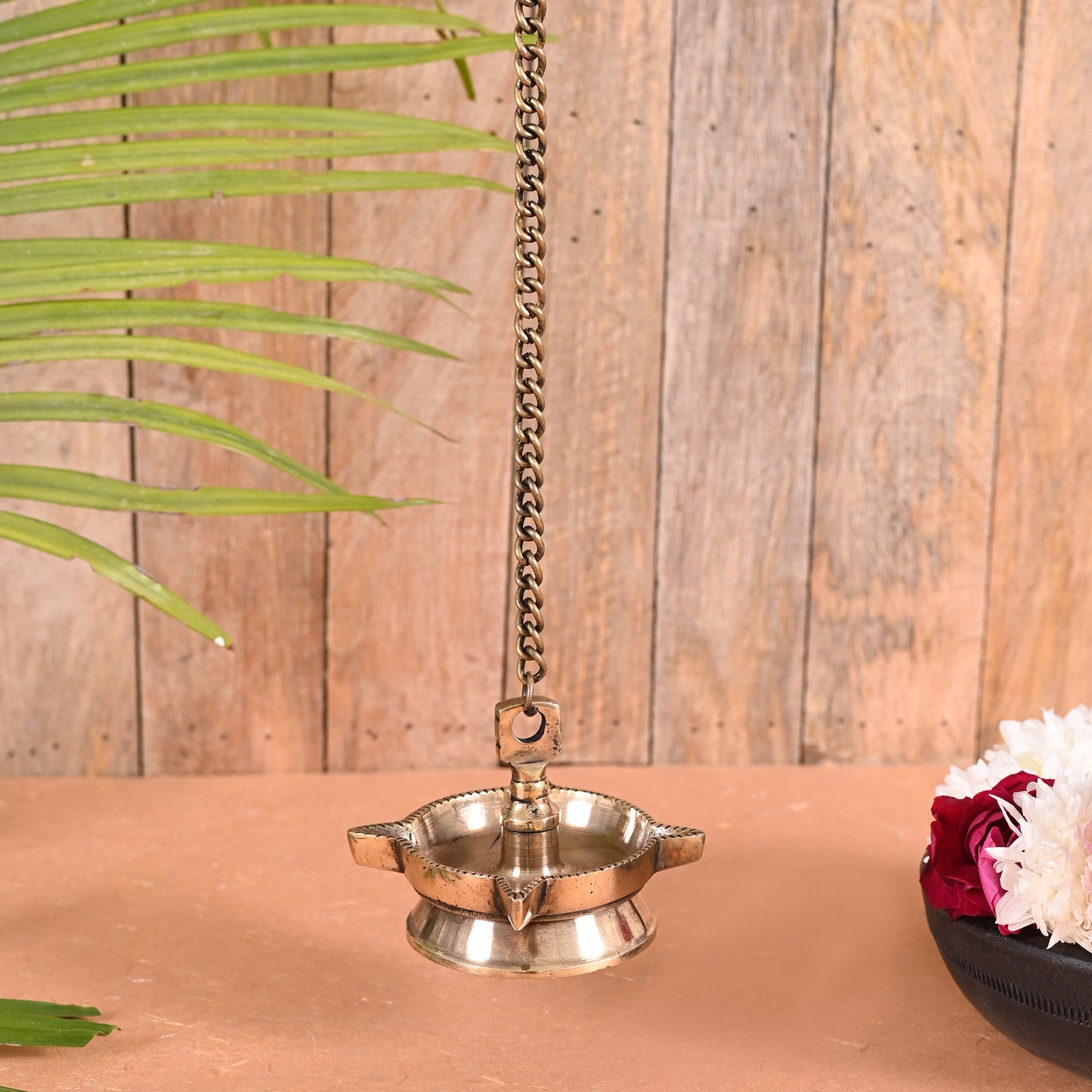 Brass Hanging Diya ( 2.5" )