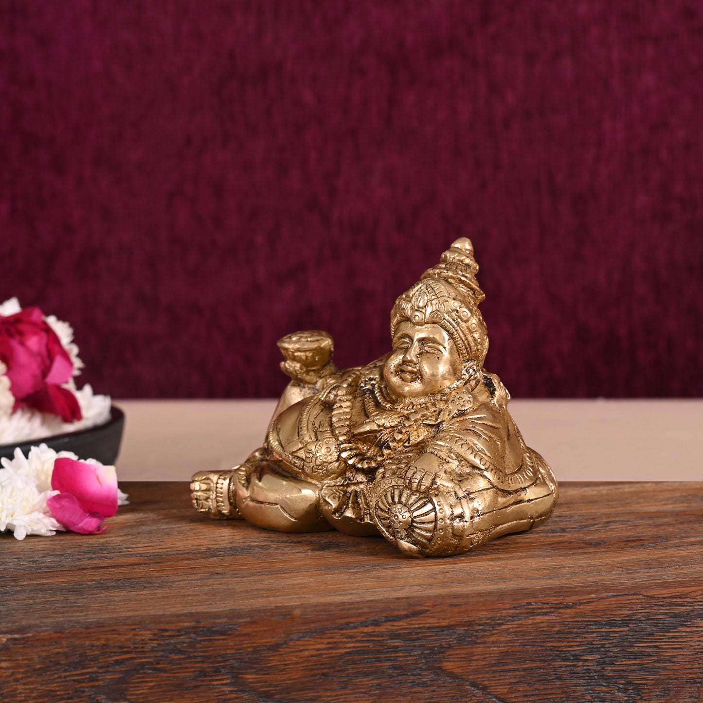 Brass kuber idol (4")