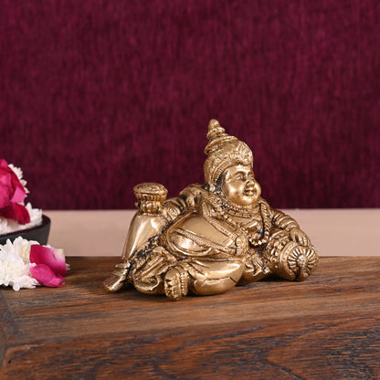 Brass kuber idol (4")