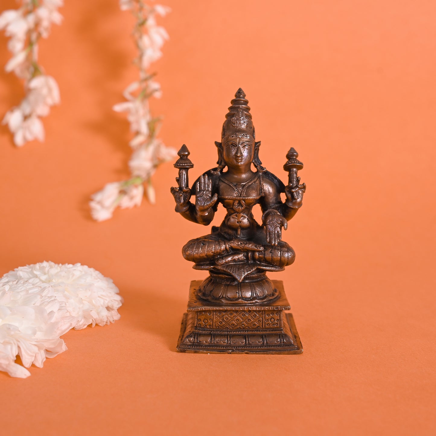 Copper Lakshmi ( 4" )