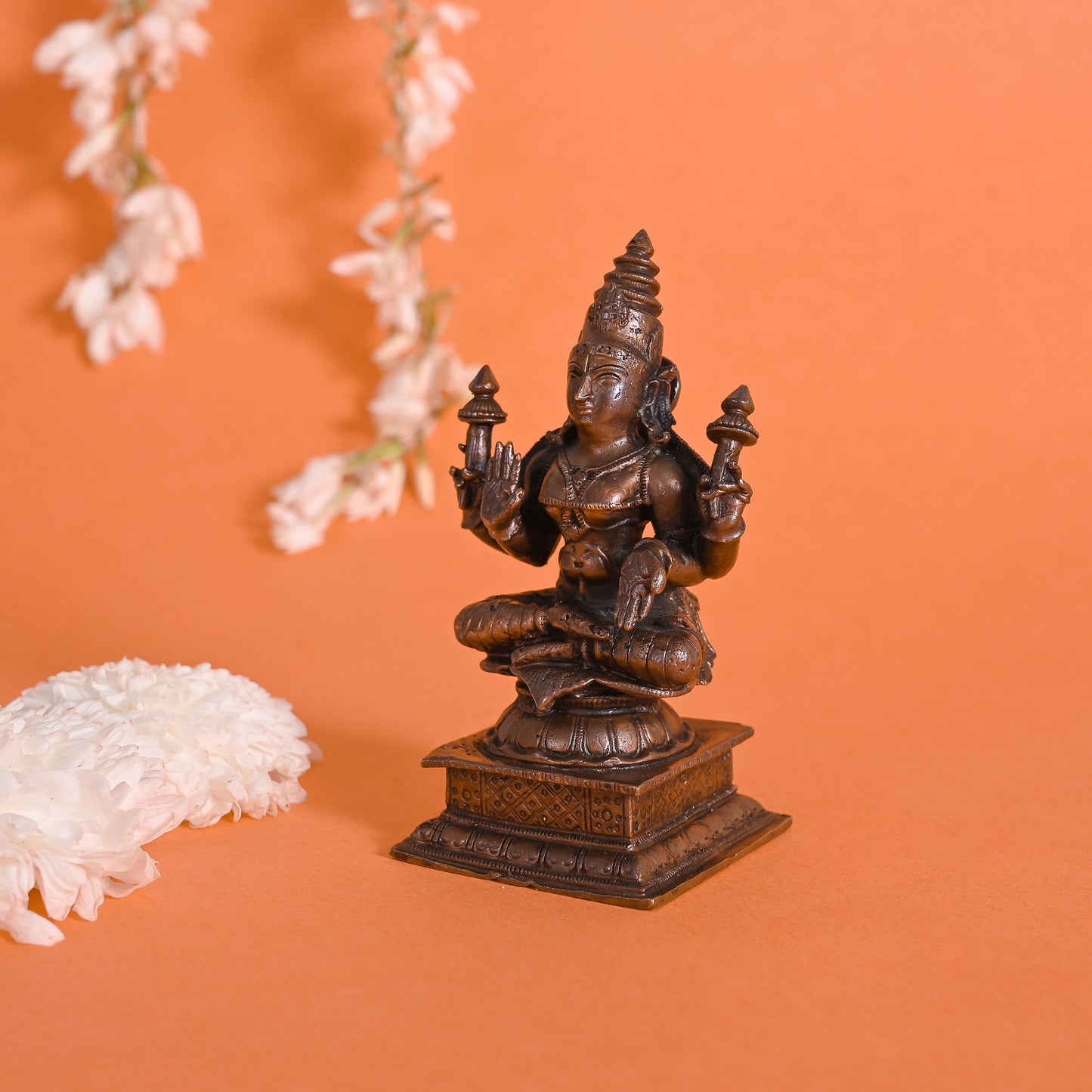 Copper Lakshmi ( 4" )