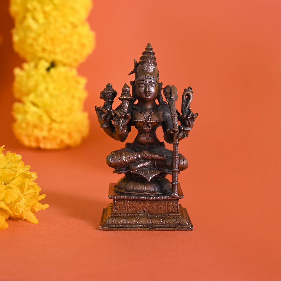 Copper Rajeshwari/Durga ( 4" )