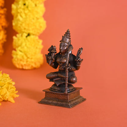 Copper Rajeshwari/Durga ( 4" )