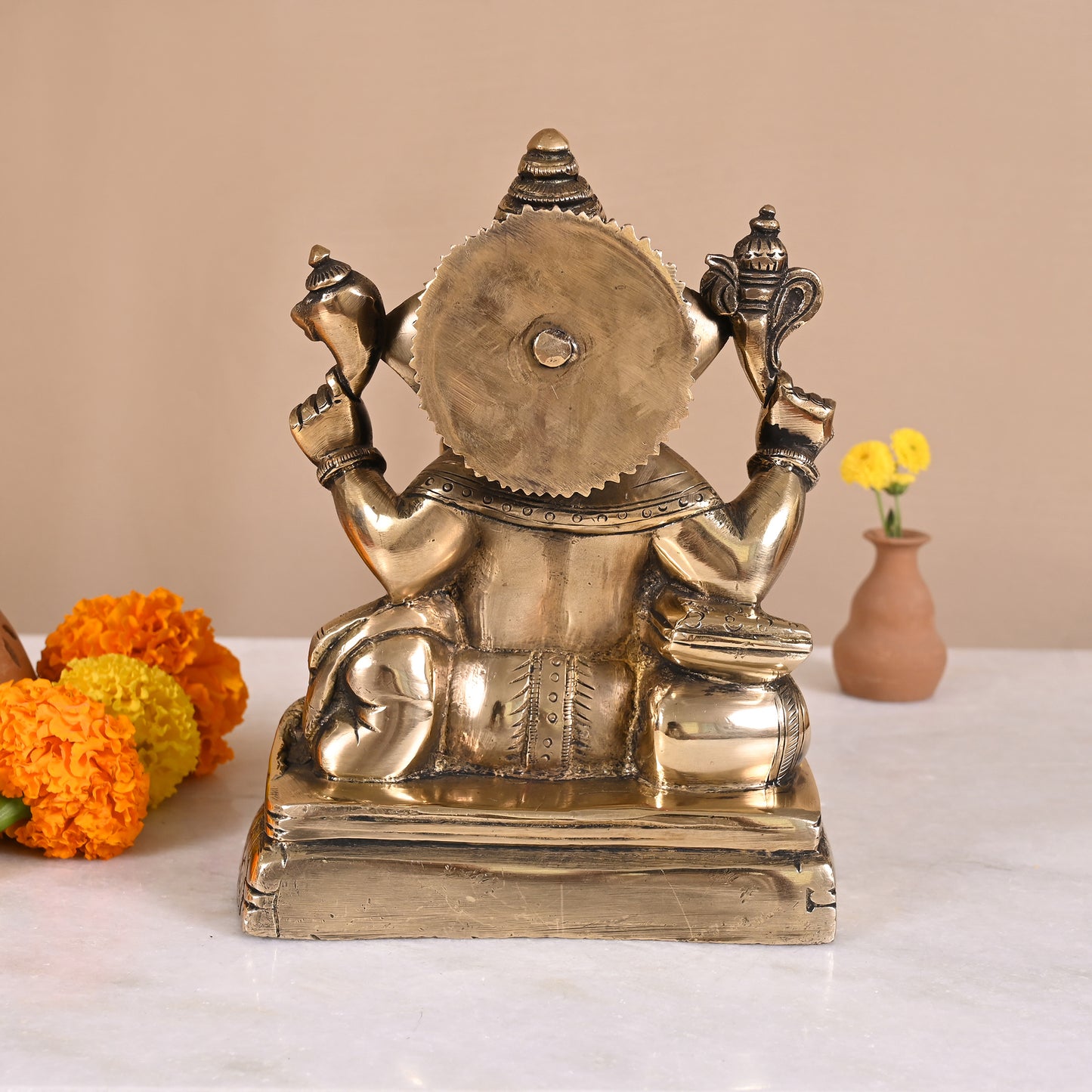 Unique Ganpati Idol (7.5")