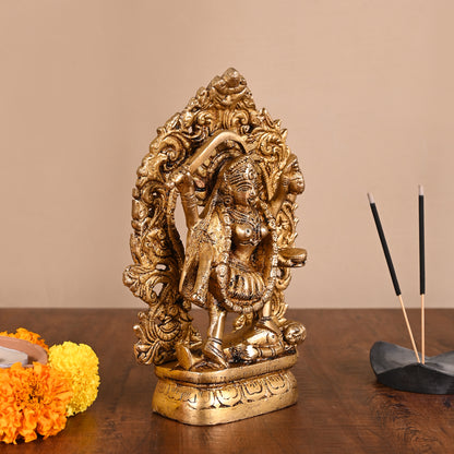 Brass Godess Kali ( 7.5" )