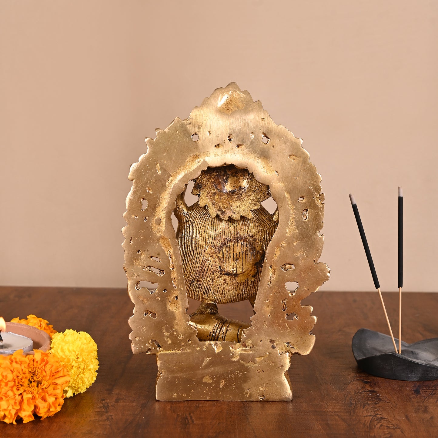 Brass Godess Kali ( 7.5" )