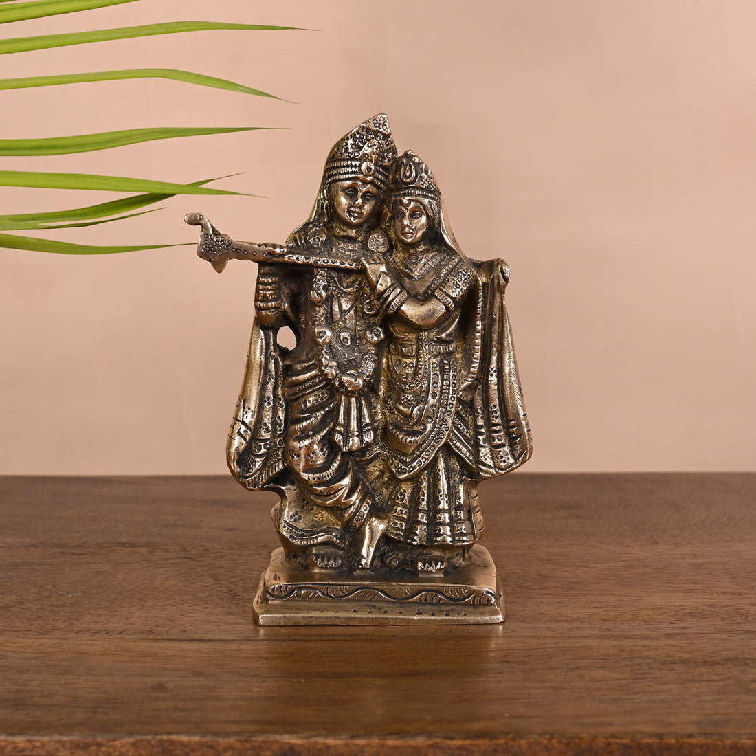 Brass Radha Krishna ( 6" )