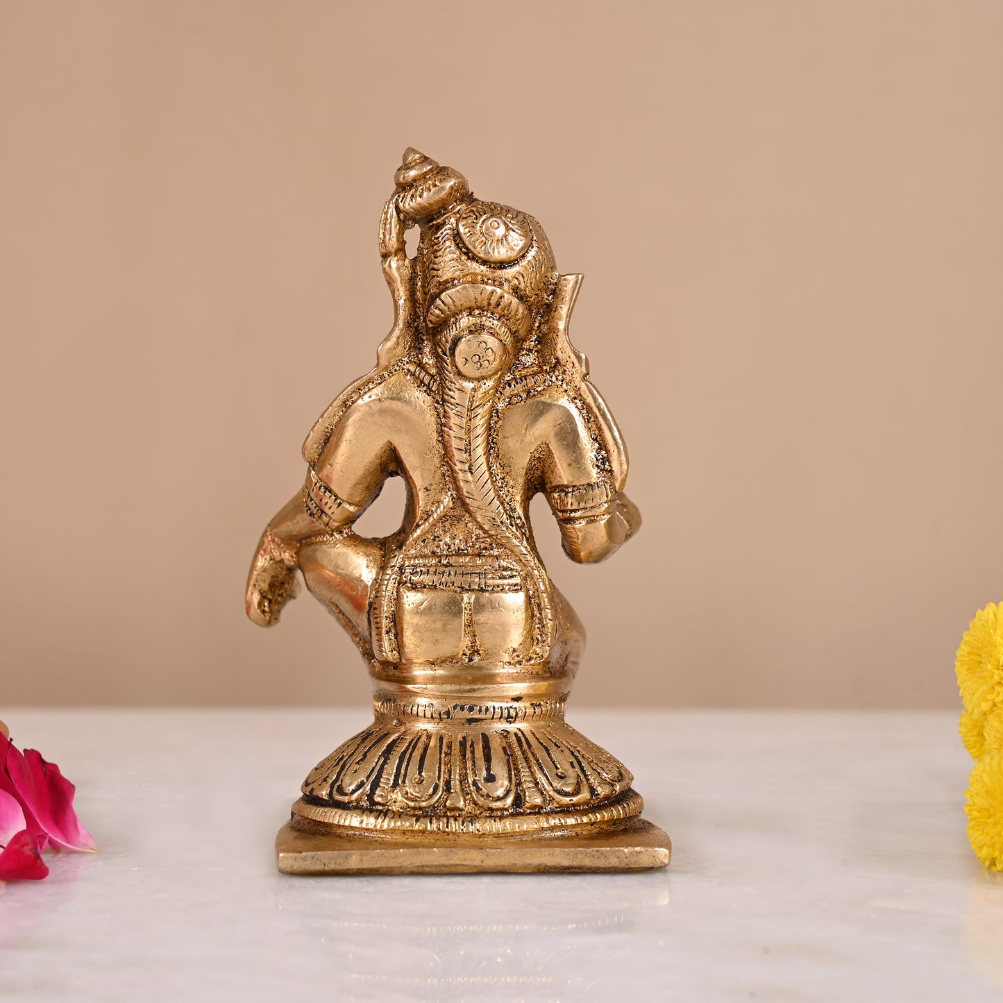 Brass Bal Krishna (4")