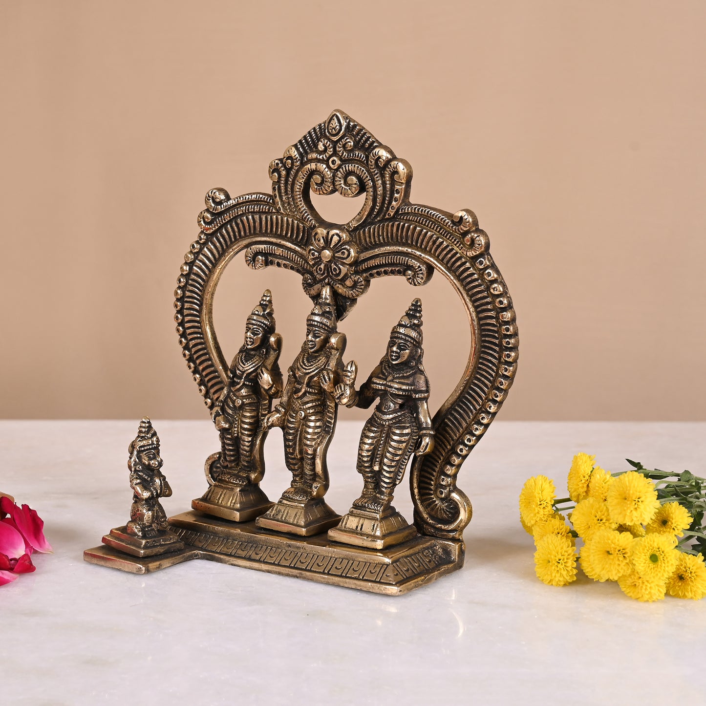 Brass Ram Darbar ( 6.5" )